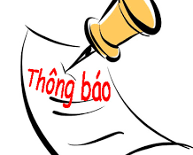 Thông báo mở lớp (cập nhật ngày 16/03/2016)